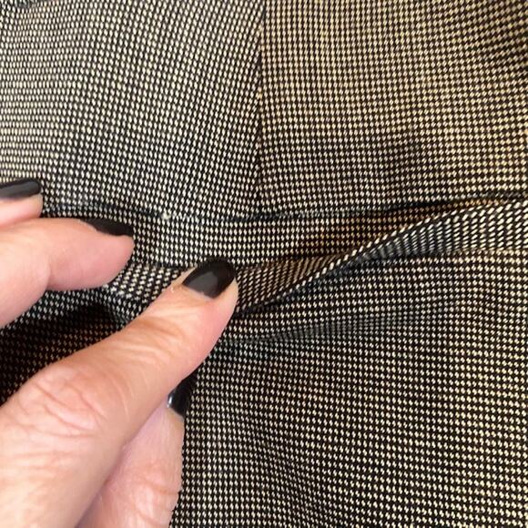 Sandro Sportswear Brown Classic Dress Pants Trousers Women Sz 12 - Picture 10 of 12